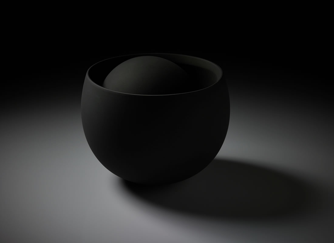 Within #3, glazed ceramic, 220 × 220 × 180 mm, 2019