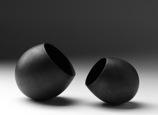 Gravity #7, Bronze, Composition of 2, Approximate dimensions 240W × 120H × 120D mm, 2012, Edition of 3