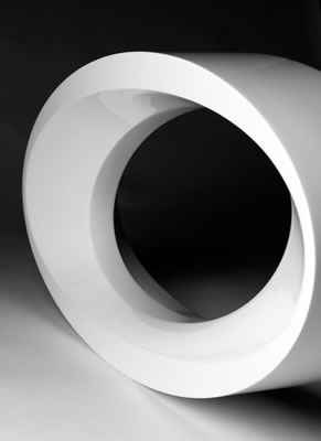 Curva, Fibreglass, 2-pak polyurethane, 1000 × 530 × 200mm, 2007